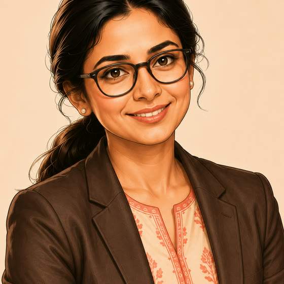 The AI character we created for this film