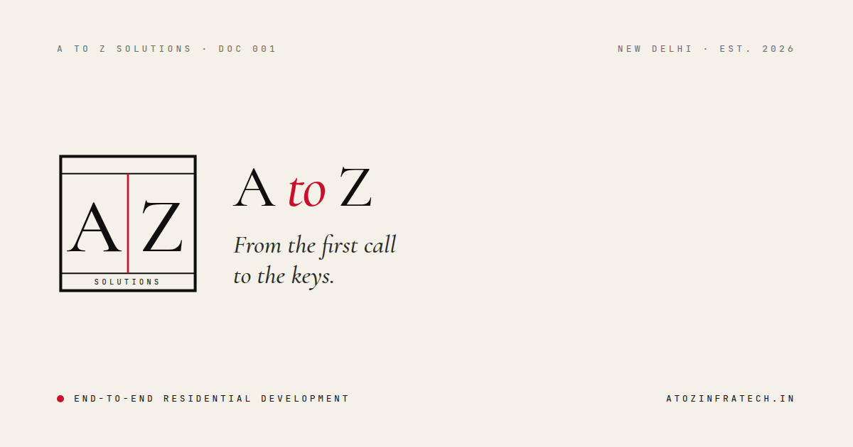 A to Z Infratech brand identity system